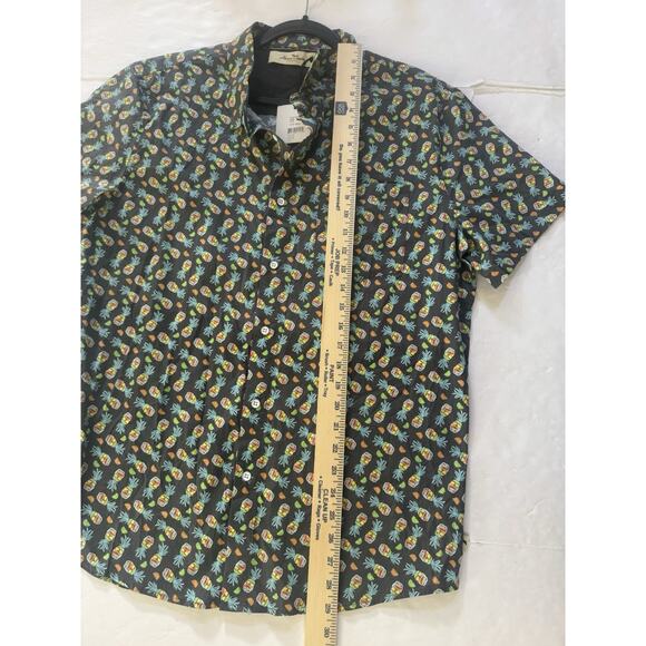 Henri Costa Costal Button Shirt Mens Large Piña Olè Hawaiian Pineapple NWT #6069 - Picture 14 of 16